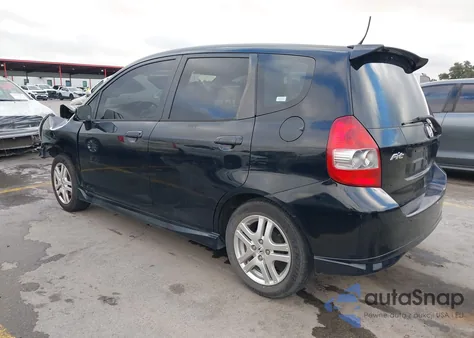 2007 Honda Fit Sport z USA, uszkodzony, nr VIN JHMGD38657S048121